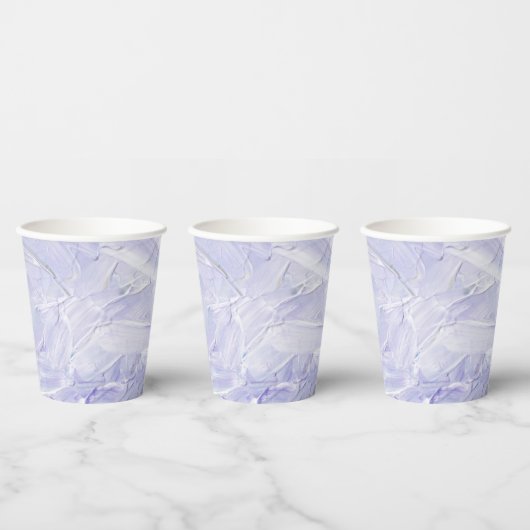 Paper Cups (236 ml) - Paint Pattern Pappbecher (Multi)