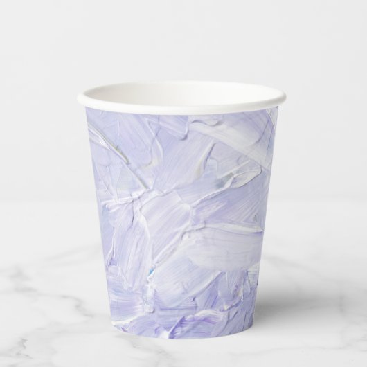 Paper Cups (236 ml) - Paint Pattern Pappbecher (Vorderseite)