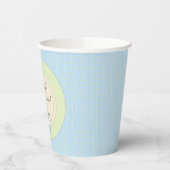 Paper Cups "Blue/Build-a-library" 8 oz. Pappbecher (Links)