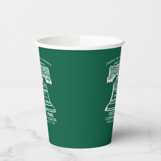 Paper Cups - Forest Green Pappbecher (Links)