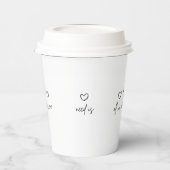 Paper Cups Pappbecher (Links)