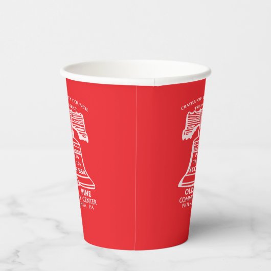 Paper Cups - Red Pappbecher (Rechts)