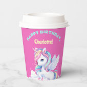 Paper Cups to a magical birthday party. Pappbecher (Rückseite)