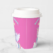 Paper Cups to a magical birthday party. Pappbecher (Rechts)