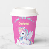 Paper Cups to a magical birthday party. Pappbecher (Vorderseite)
