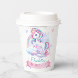 Paper Cups zu einer magischen Geburtstagsparty. Pappbecher