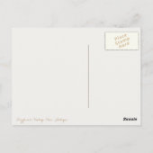 Paper Dolly Queen of the May Paper Doll Postcard Postkarte (Rückseite)