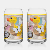 Paper Duck Soda Glass Dosenglas (Vorderseite)