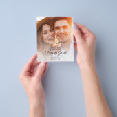 PAPER Einfaches Skript-Foto Hochfahren speichern S Flyer (Gruppe)