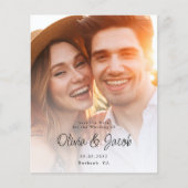 PAPER Einfaches Skript-Foto Hochfahren speichern S Flyer (Vorne)