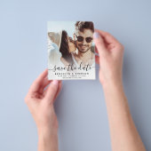 PAPER Einfaches Skript-Foto Hochfahren speichern S Flyer (Gruppe)