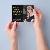 PAPER Einladung zum nächsten Abschluss Flyer (Gruppe)