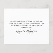 PAPER Eucalyptus Foto Vielen Dank Flyer (Hinten)