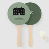 Paper Fans (10) — Spell Hall Fächer (Vorne und Hinten)