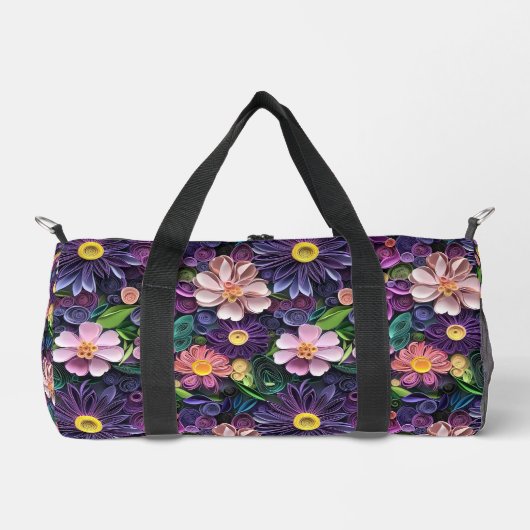 Paper Florals Duffle Bag (Vorderseite)