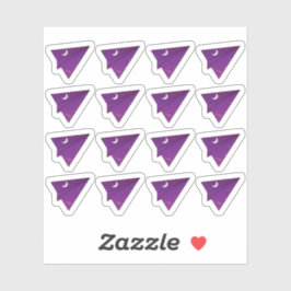 Paper Flugzeug Night Sky Travel Erinnerung Bujo Pl Aufkleber