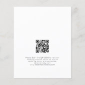 PAPER Foto Overlay QR Gay Wedding Save the Date Flyer (Hinten)
