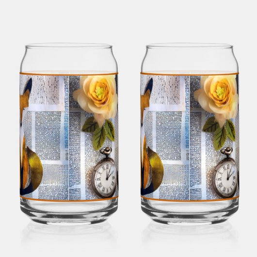 Paper Fox Soda Glass Dosenglas (Rechts)