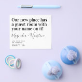 PAPER Funny Moving House Ankündigung Postkarte Flyer (Einzeln)