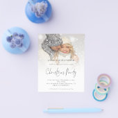 PAPER Glam Foto Overlay Party Einladung Flyer (Einzeln)