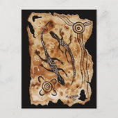 Paper Goannas Postkarte (Vorderseite)