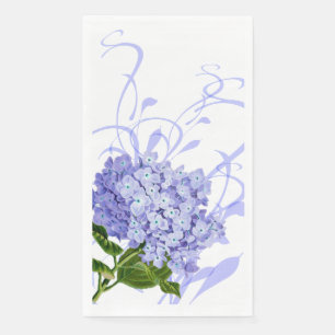Paper Guest Napkins-Hydrangea Serviette