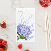 Paper Guest Napkins-Hydrangea Serviette (Beispiel)