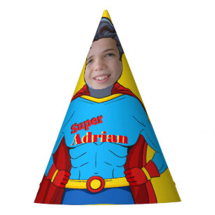 Paper Hat Superhero Birthday Partyhütchen