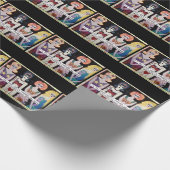 PAPER-IF EINWICKELND, HABEN SIE VERRÜCKTE FREUNDE GESCHENKPAPIER (Ecke)