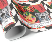 PAPER-IT EINZUWICKELN ist REIZEND gewesen Geschenkpapier (Rolleneckpunkt)