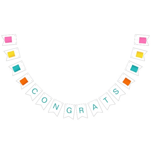 Paper Lantern gratuliert Wimpelkette (Alle)