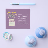 PAPER Mason Jar Bridal Dusche Einladung Flyer (Einzeln)