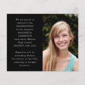 PAPER Minimalistische Vorläufige Vier-Foto-Ankündi Flyer (Hinten)