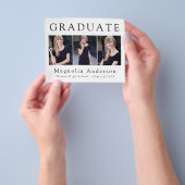 PAPER Minimalistischer Abschluss - Ankündigung von Flyer (Gruppe)