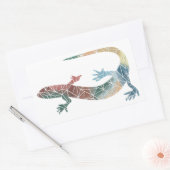 Paper Mosaic Gecko Sticker (Umschlag)