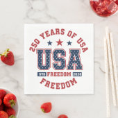 Paper Napkin-250th American Independence Tableware Serviette (Beispiel)