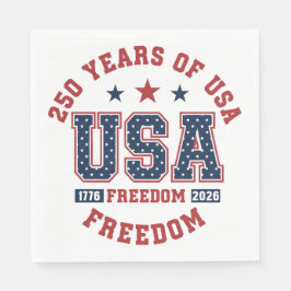 Paper Napkin-250th American Independence Tableware Serviette