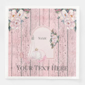 Paper Napkin 8" Little Bit Country, Chic, Boho Serviette (Vorderseite)