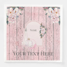 Paper Napkin 8" Little Bit Country, Chic, Boho