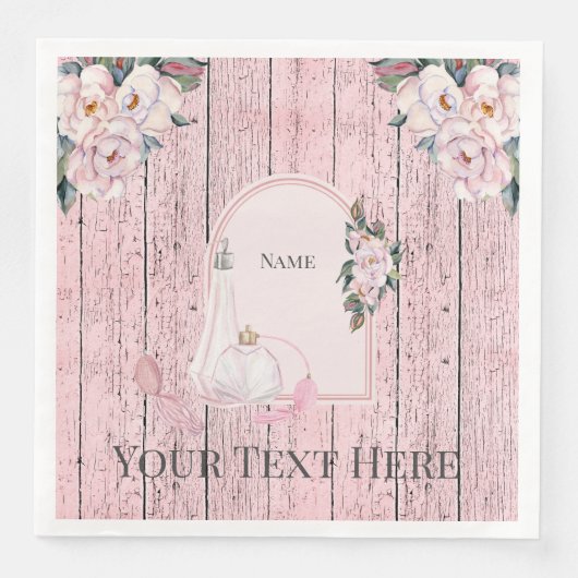 Paper Napkin 8" Little Bit Country, Chic, Boho Serviette (Vorderseite)