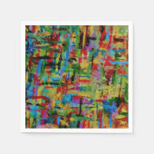 Paper Napkin Art Event, mehrfarbig Serviette (Vorderseite)