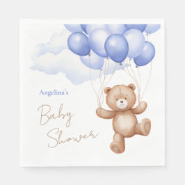 Paper Napkin Baby Dusche. Serviette