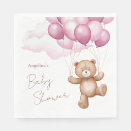 Paper Napkin Baby Dusche. Serviette