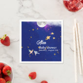Paper Napkin blaue Himmelsträume Babydusche Serviette (Beispiel)