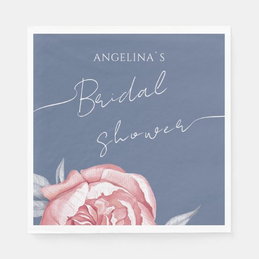 Paper Napkin Brautparty Serviette (Vorderseite)