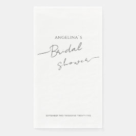 Paper Napkin Brautparty Sunflower Serviette