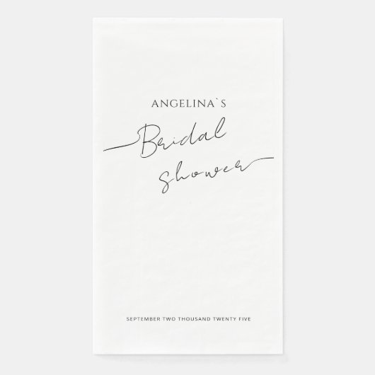 Paper Napkin Brautparty Sunflower Serviette (Vorderseite)