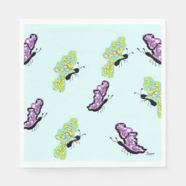 Paper Napkin Butterfells Serviette