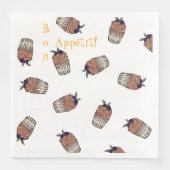 Paper Napkin "chocolate mousse" Serviette (Vorderseite)