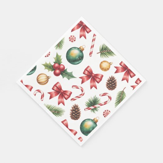 Paper Napkin-Christmas Tableware Serviette (Ecke)